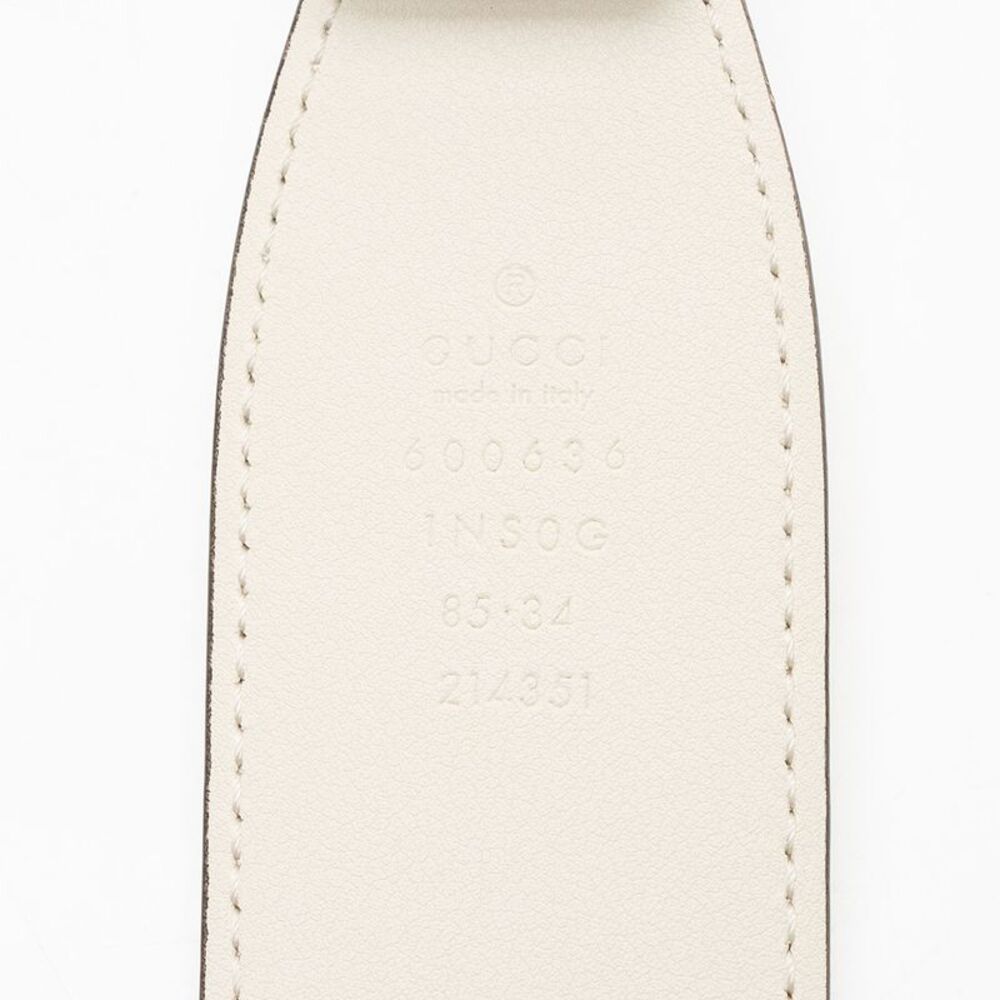 Gucci Smooth Leather Horsebit Belt - Size 34 / 85 - Picture 3 of 5